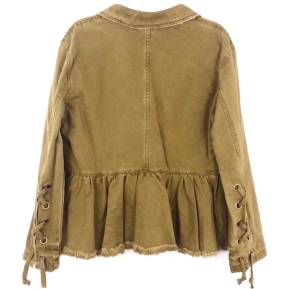 Free People Willow Denim Military Jacket - Picture 3 of 7